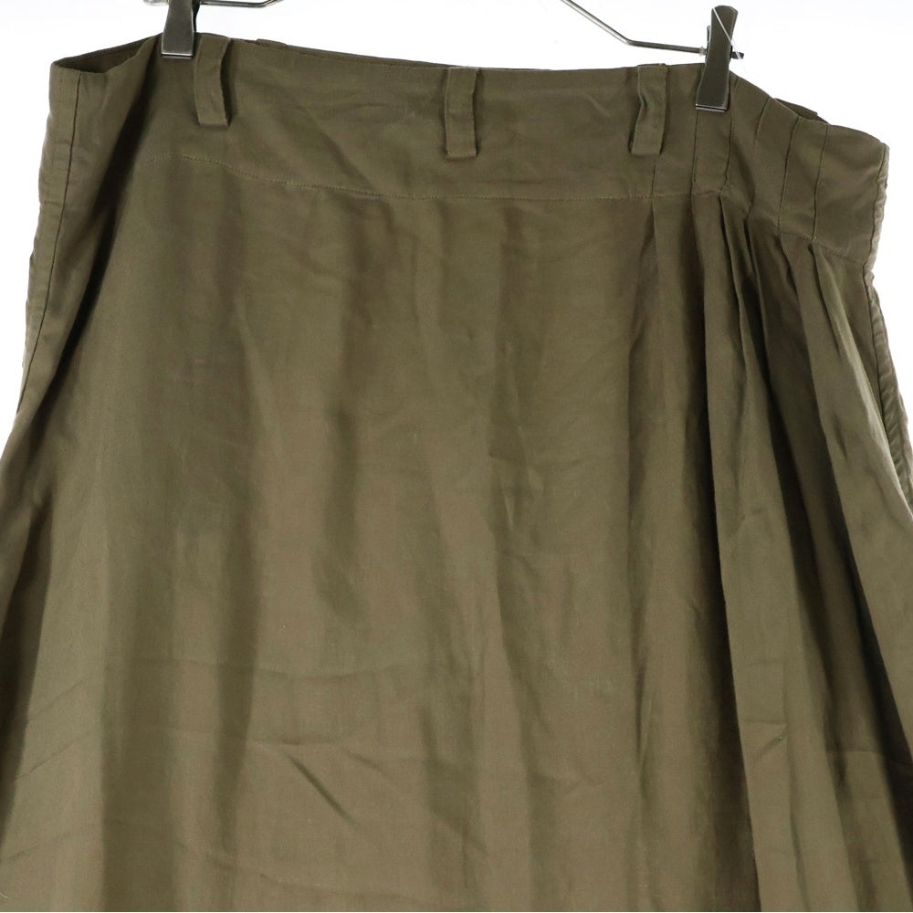 Y's(ワイズ) Rayon Long Skirt YE-S02-206 レーヨン ロングスカート ブラック レディース