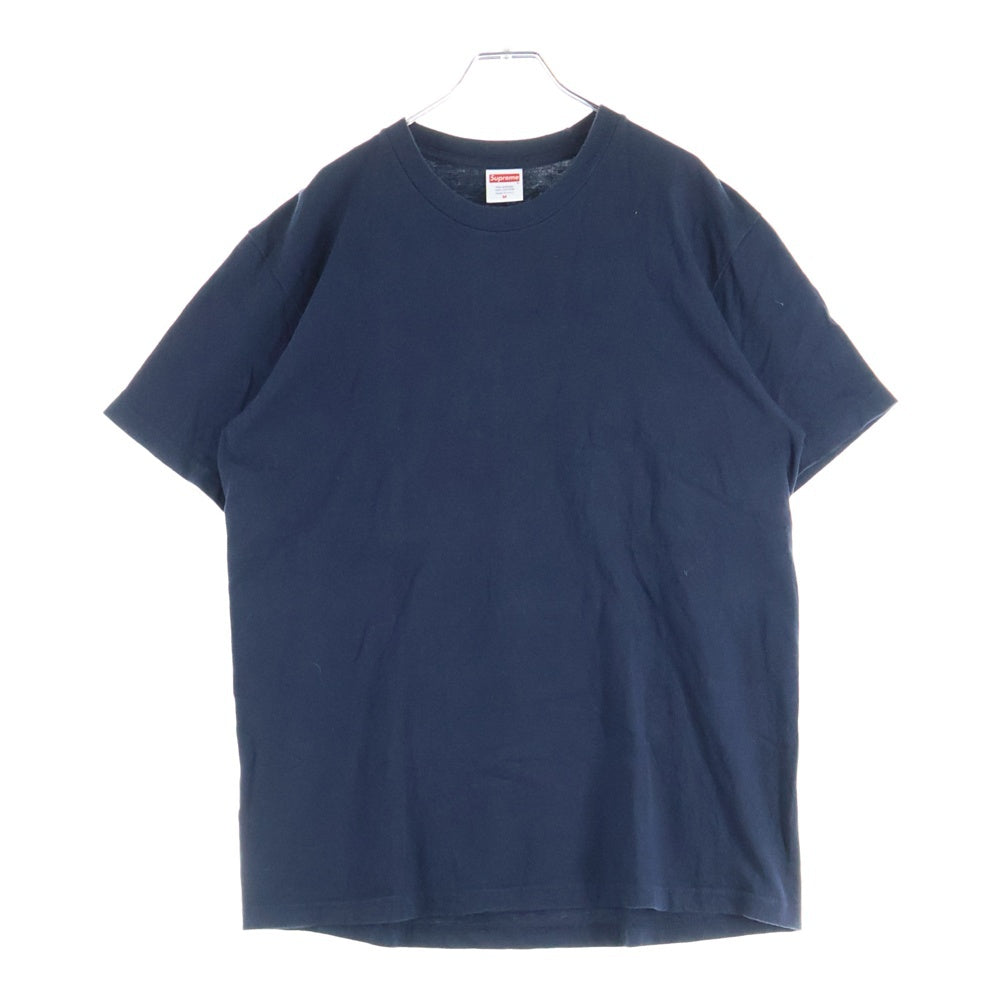 SUPREME(シュプリーム) 19SS Headline Tee ヘッドライン バックプリント 半袖Tシャツ カットソー ネイビー