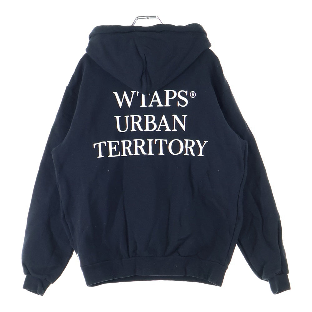 WTAPS(ダブルタップス) 21AW Urban Territory Hoodie 212ATDT-HP03S アーバン テリトリー プルオーバーフーディーパーカー ブラック