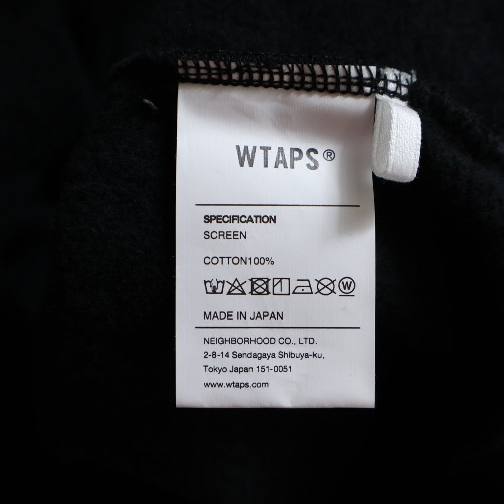 WTAPS(ダブルタップス) 21AW Urban Territory Hoodie 212ATDT-HP03S アーバン テリトリー プルオーバーフーディーパーカー ブラック