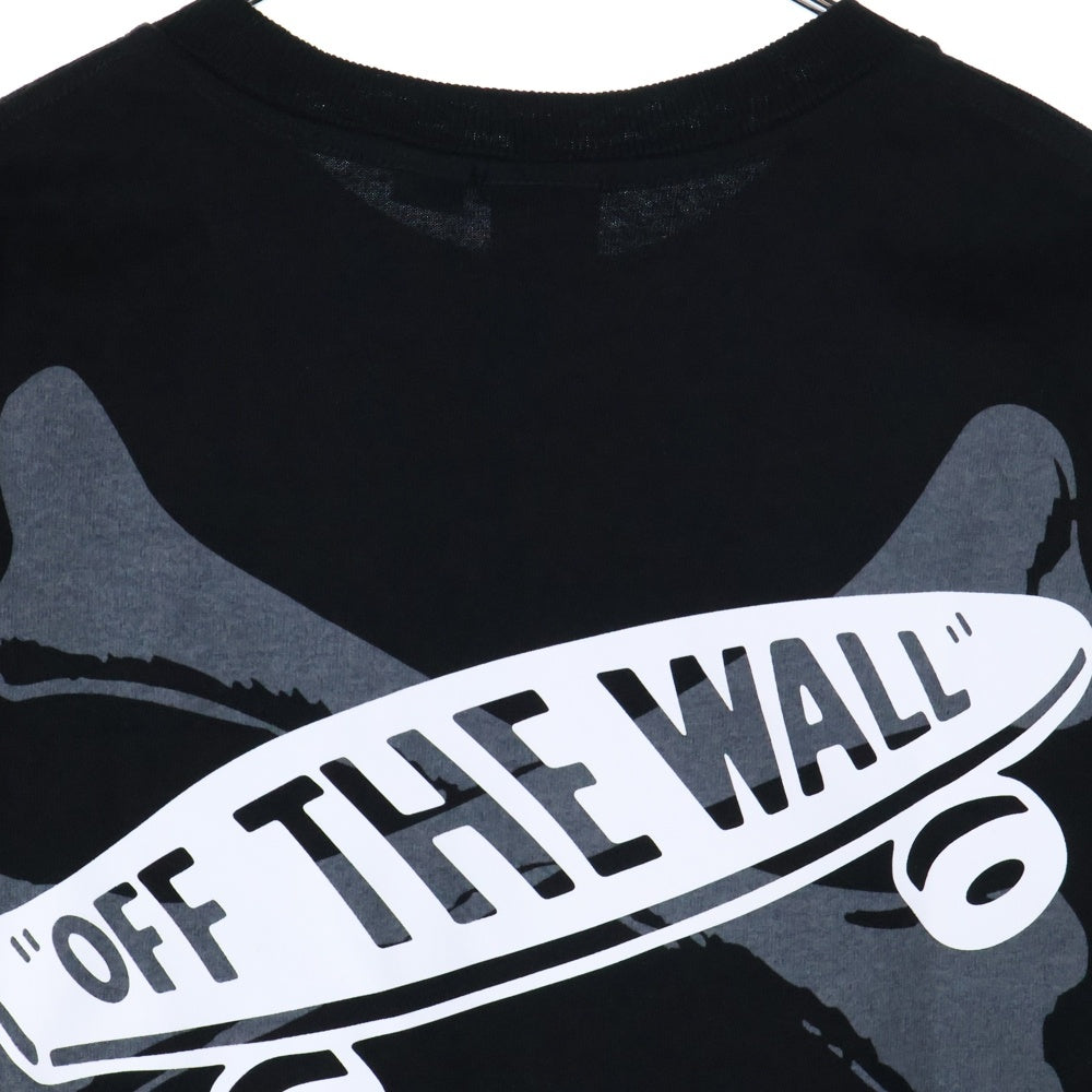 WTAPS(ダブルタップス) 20AW ×VANS Short Sleeve Shirt VN0A4TRDBLK バンズ 両面プリント 半袖Tシャツ カットソー ブラック