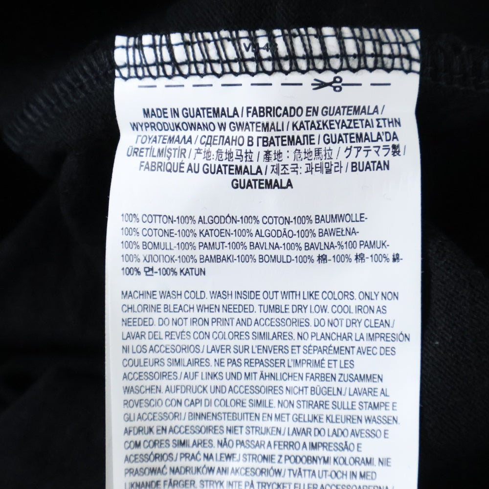 WTAPS(ダブルタップス) 20AW ×VANS Short Sleeve Shirt VN0A4TRDBLK バンズ 両面プリント 半袖Tシャツ カットソー ブラック