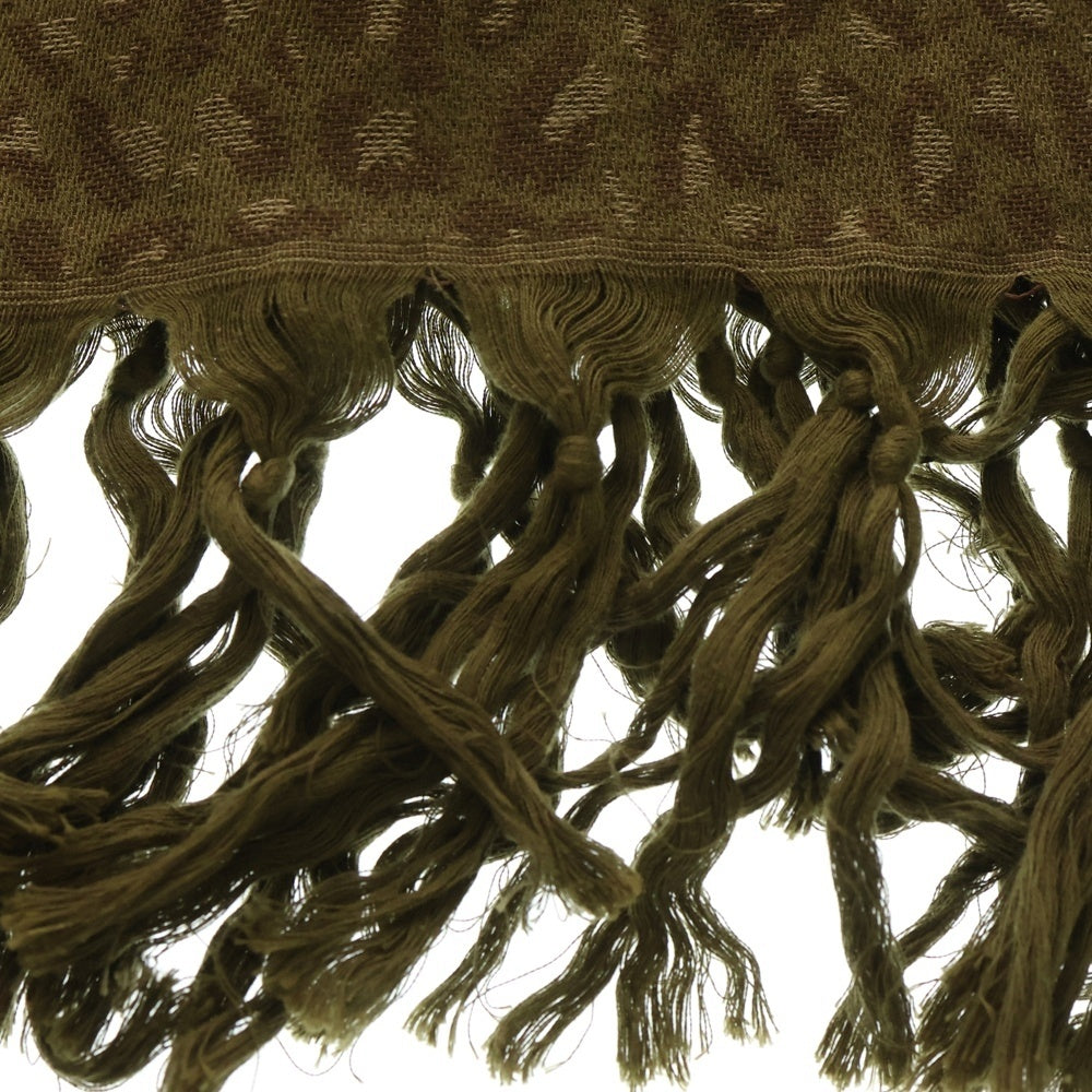 WTAPS(ダブルタップス) SHEMAGH SCARF レオパード柄 シェマグスカーフ マフラー カーキ