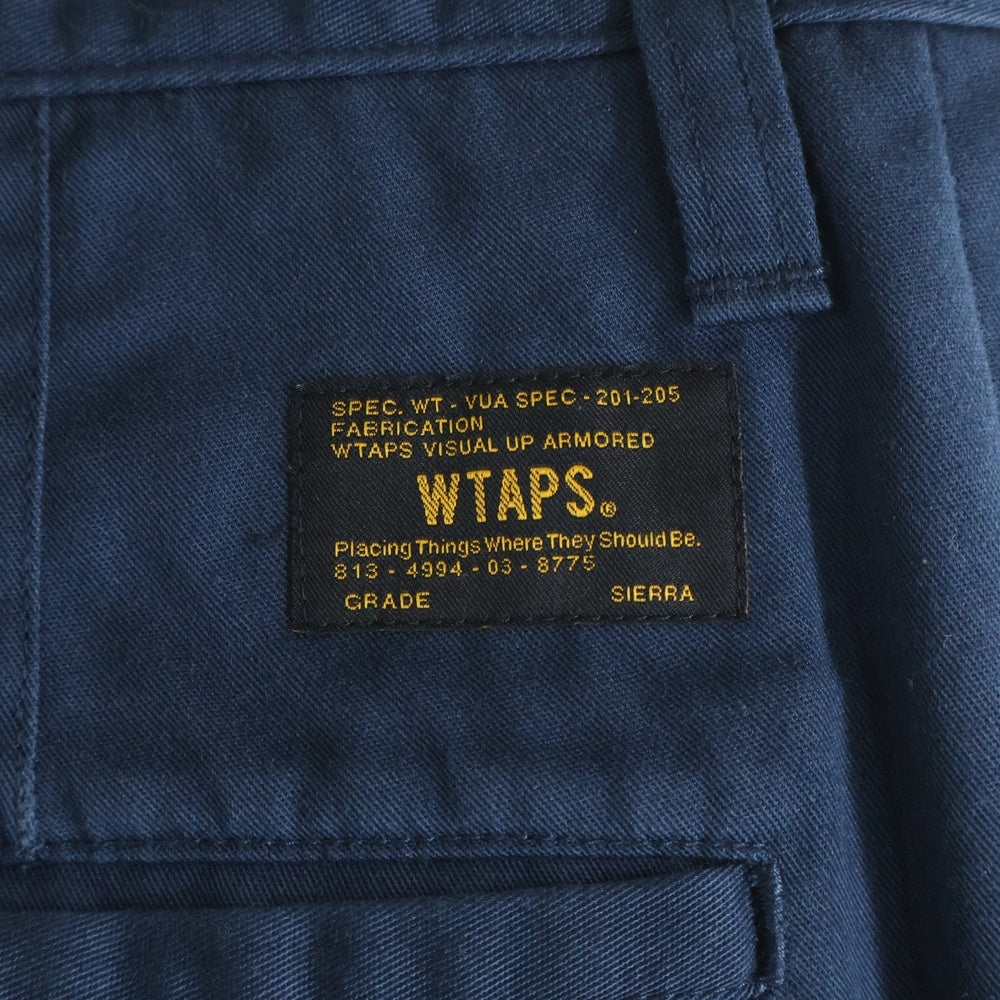 WTAPS(ダブルタップス) 16SS KHAKI TIGHT 161LTDT-PTM05 チノ ストレートパンツ ネイビー