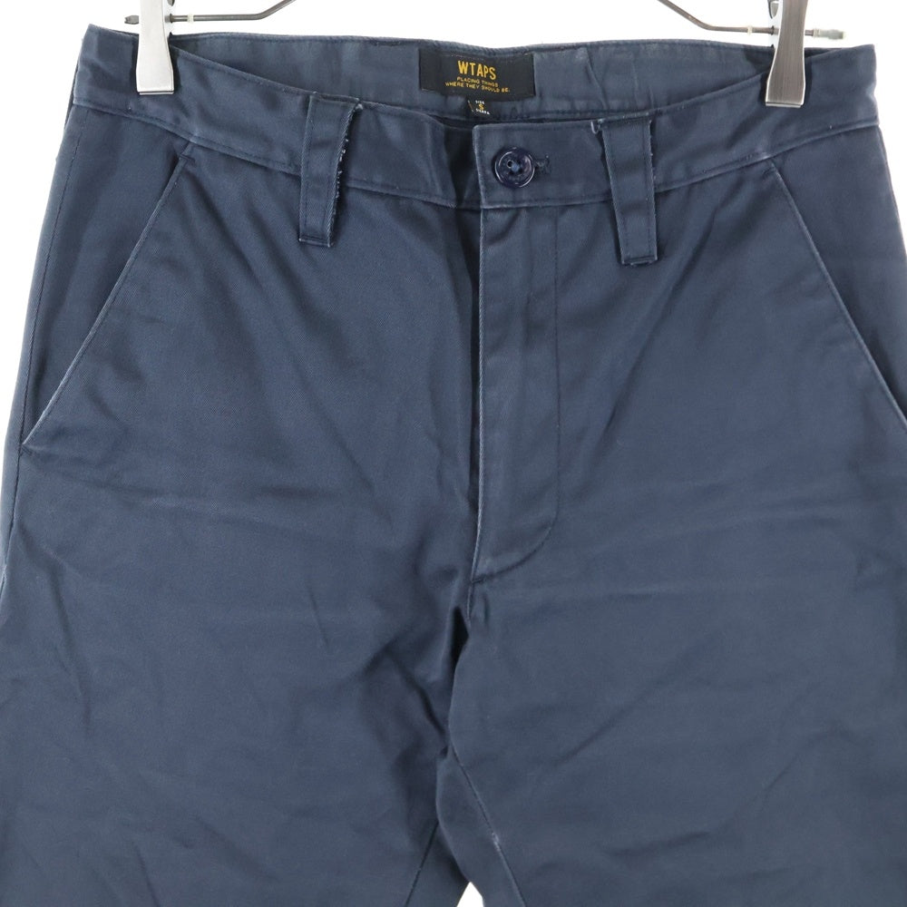 WTAPS(ダブルタップス) 15AW KHAKI TIGHT 152LTDT-PTM04 チノ ストレートパンツ ネイビー