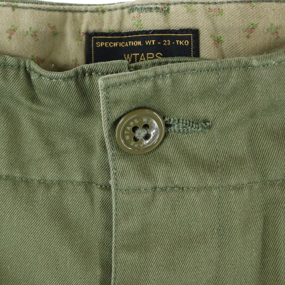 WTAPS(ダブルタップス) 14AW BUDS SKINNY TROUSERS WESTPOINT 142LTDT-PTM01 トラウザーズ パンツ カーキ