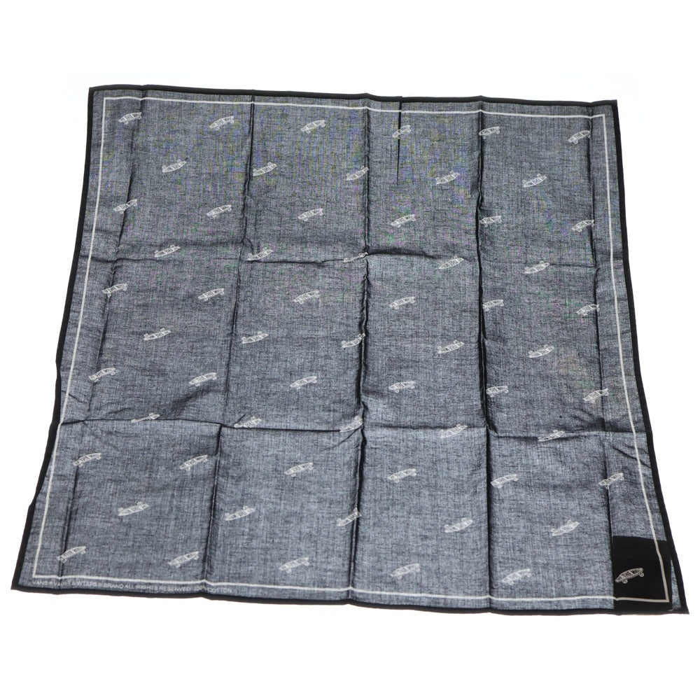 VANS(ヴァンズ) ×WTAPS OFF THE WALL BANDANA オフザウォール バンダナ ブラック