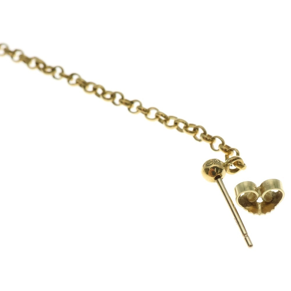 CHROME HEARTS(クロムハーツ) 22K CHAIN SPIKE DROP チェーンドロップスパイクピアス ゴールド