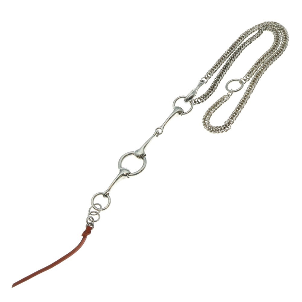 HERMES(エルメス) VINTAGE Cabriole カブリオル ホースビットネックレス シルバー