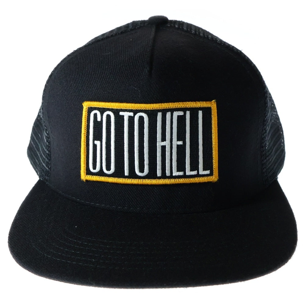 SUPREME(シュプリーム) 10SS Go To Hell 5 Panel Cap 5パネルメッシュキャップ 帽子 ブラック