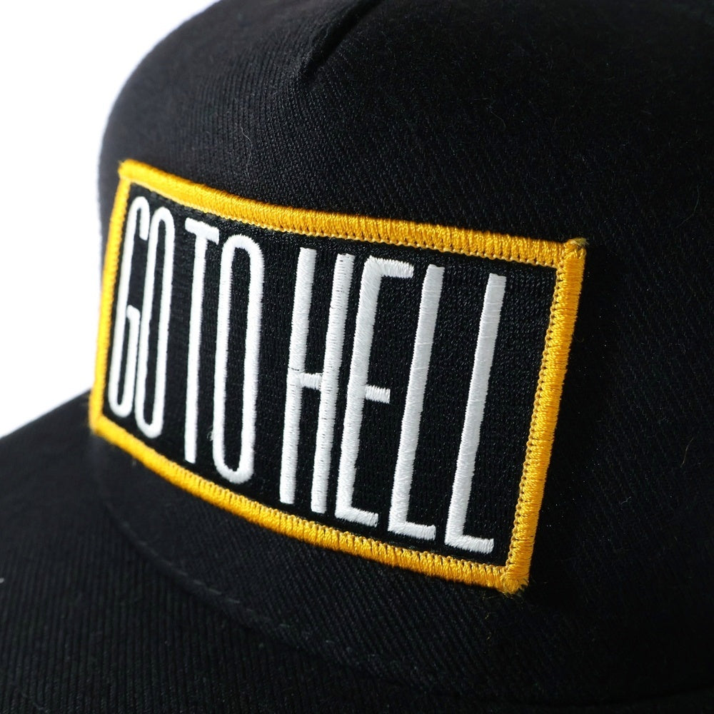 SUPREME(シュプリーム) 10SS Go To Hell 5 Panel Cap 5パネルメッシュキャップ 帽子 ブラック