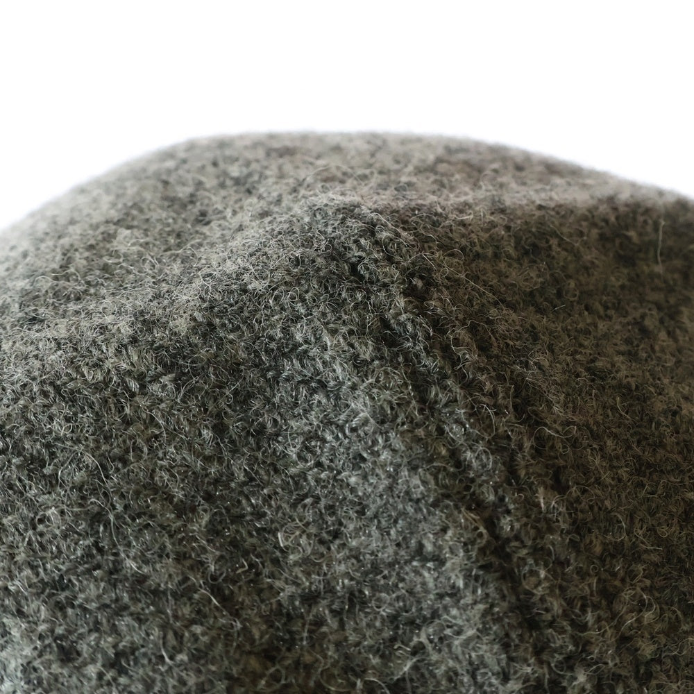 SUPREME(シュプリーム) 12AW Harris Tweed Camp Cap ハリスツイード ボックスロゴキャンプキャップ 帽子 グレー