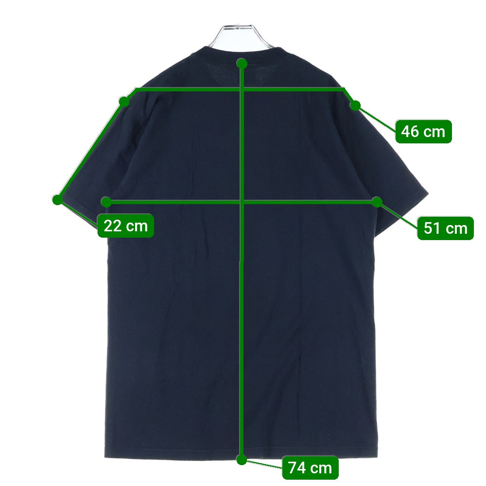SUPREME(シュプリーム) 01SS World Famous Tee ワールドフェイマス ロゴプリント半袖Tシャツ カットソー ブラック