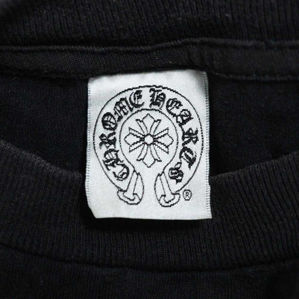 CHROME HEARTS(クロムハーツ) CH Stuff Uniform スタッフ限定 バックCHプラス プリント 長袖Tシャツ ブラック