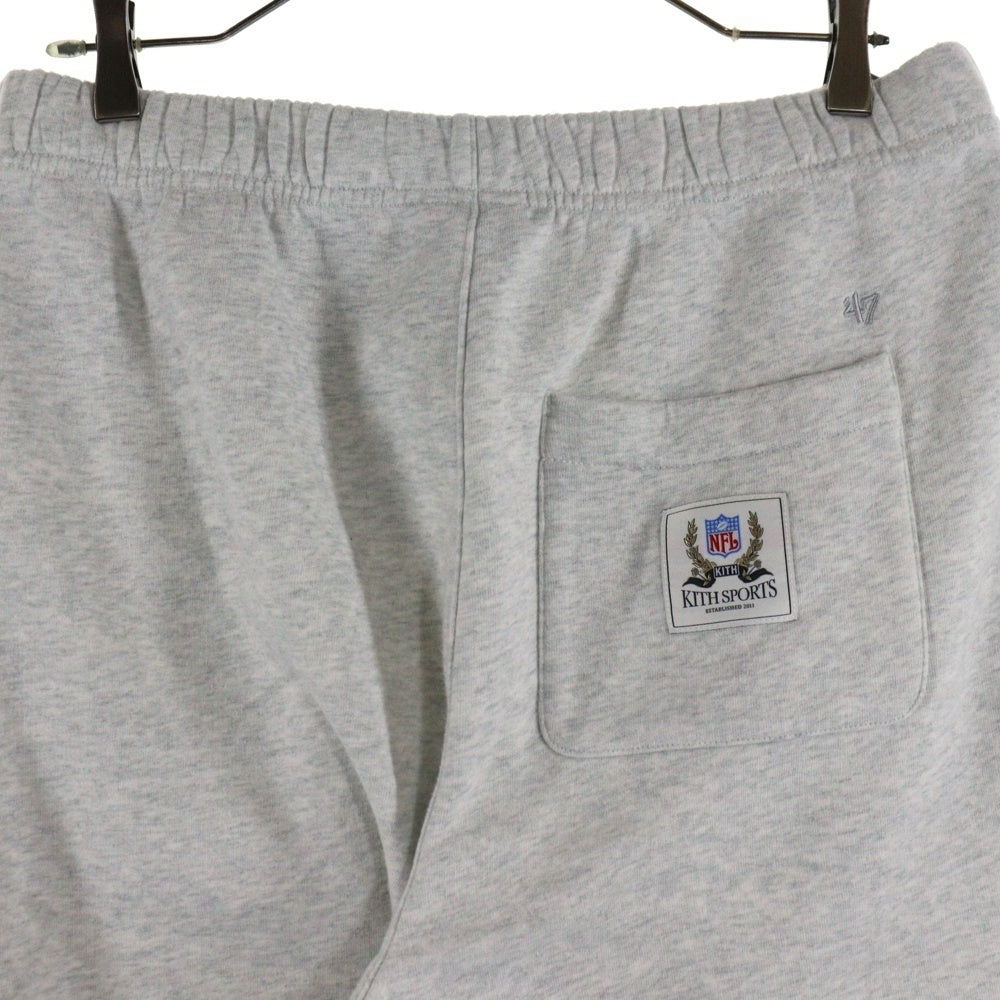KITH(キス) 24AW NFL 47 Jets Nelson Sweatpant ジェッツ ネルソンスウェットパンツ グレー