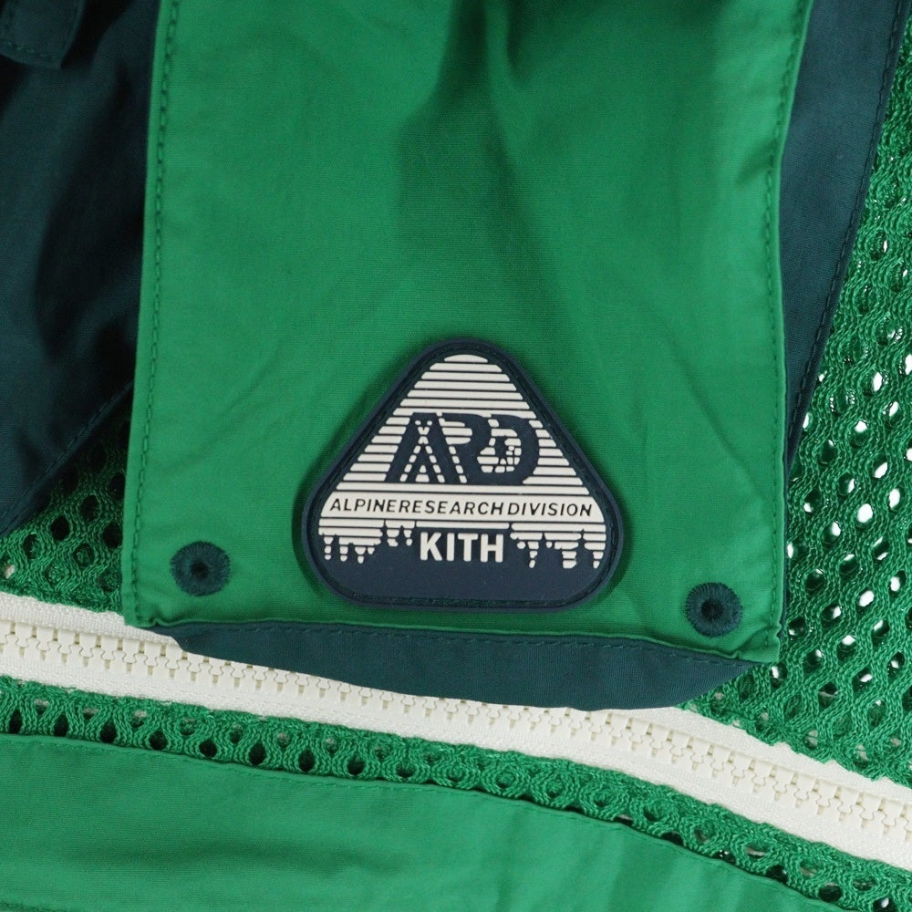 KITH(キス) 24SS×Columbia Utility Vest コロンビア ユーティリティーベスト グリーン