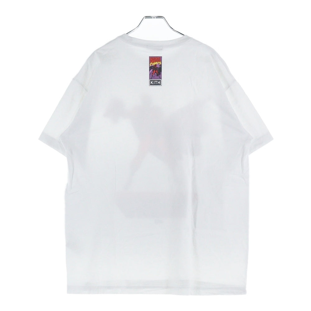 KITH(キス) 24SS Marvel Magneto Vintage Tee マーベル マグニートー ヴィンテージプリント半袖Tシャツ ホワイト