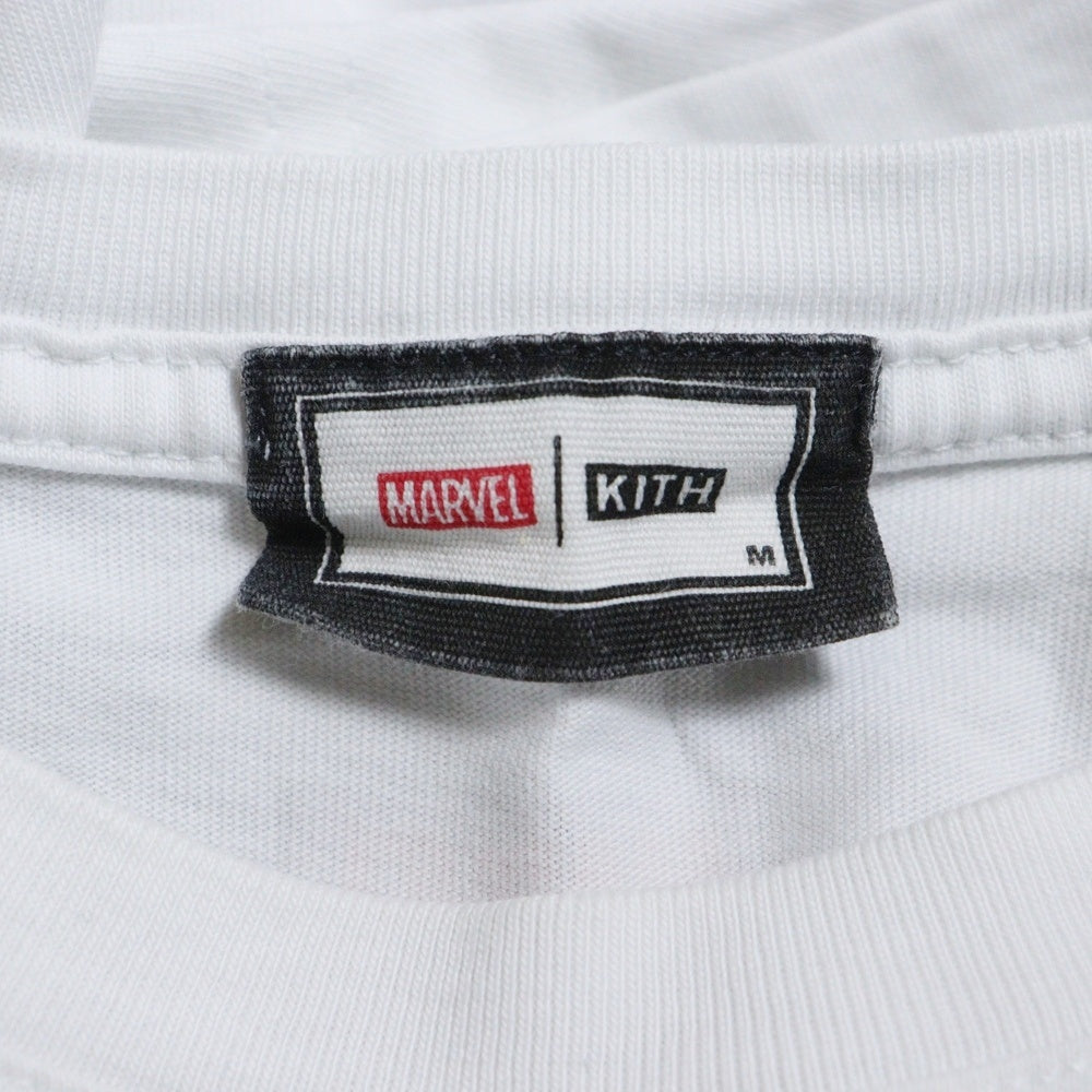 KITH(キス) 24SS Marvel Magneto Vintage Tee マーベル マグニートー ヴィンテージプリント半袖Tシャツ ホワイト