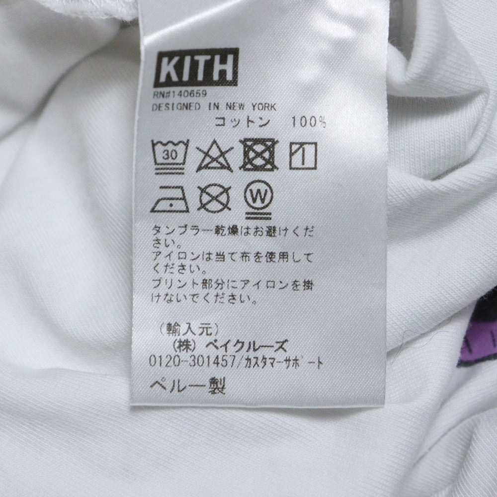 KITH(キス) 24SS Marvel Magneto Vintage Tee マーベル マグニートー ヴィンテージプリント半袖Tシャツ ホワイト