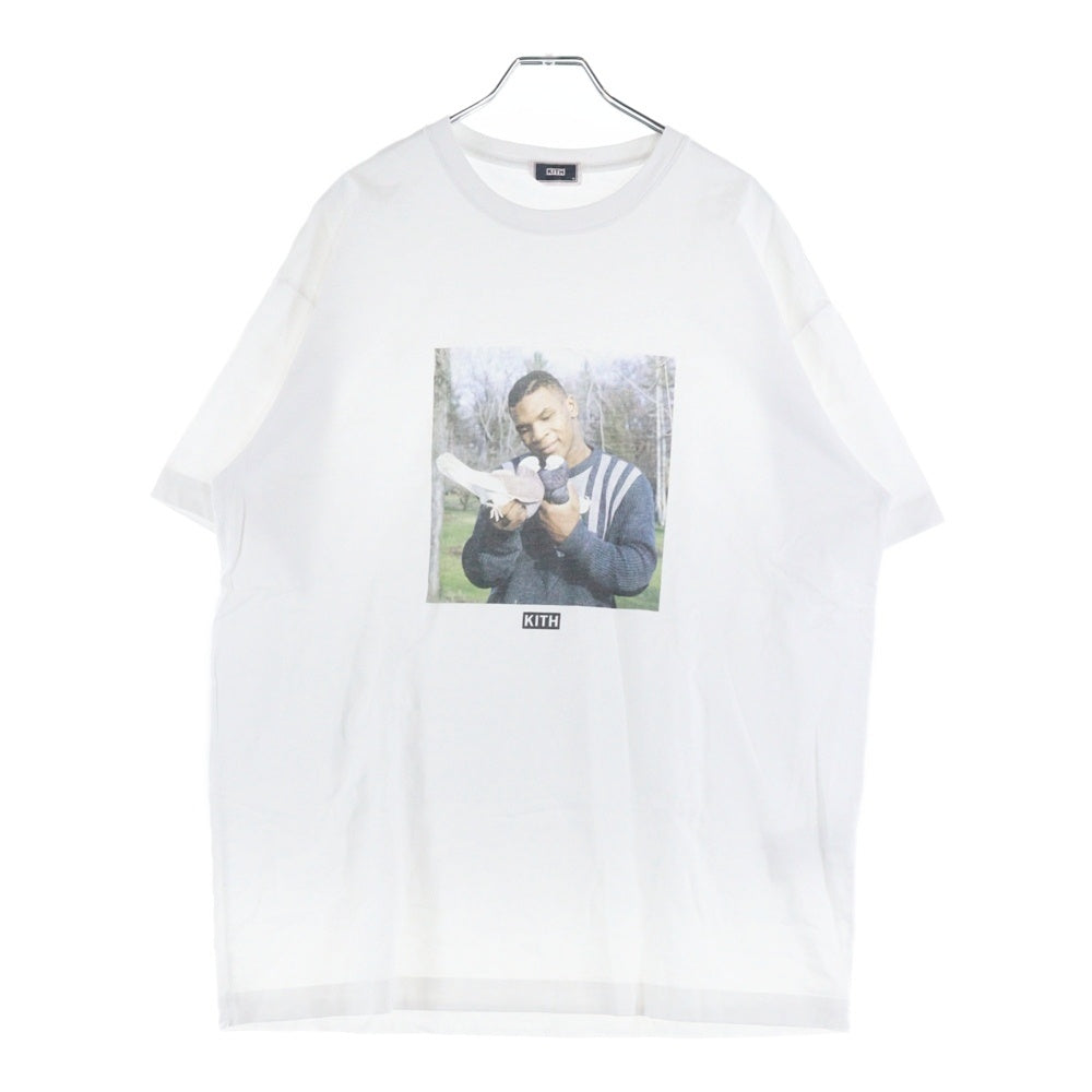 KITH(キス) 24AW Mike Tyson Tee マイクタイソン プリント半袖Tシャツ ホワイト