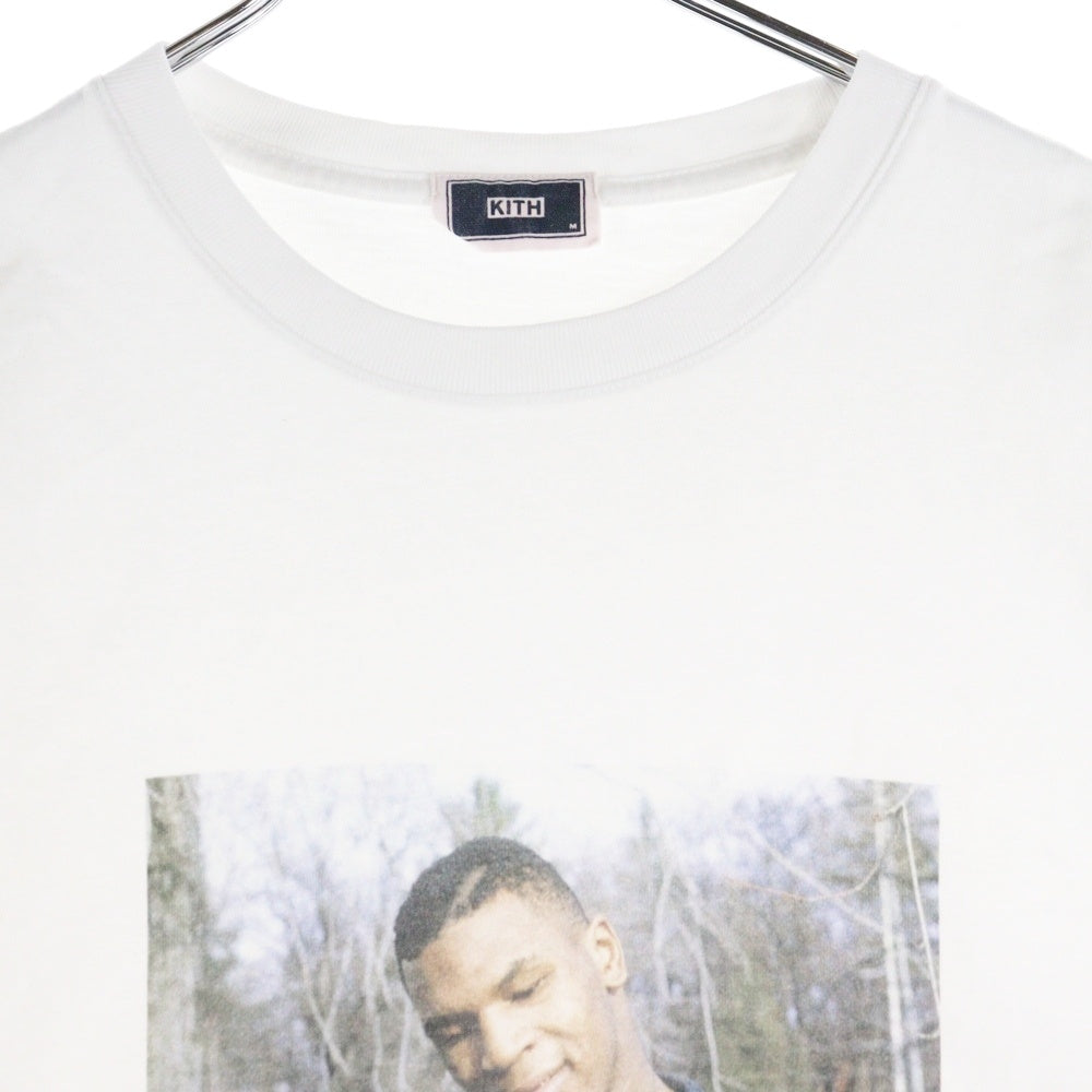 KITH(キス) 24AW Mike Tyson Tee マイクタイソン プリント半袖Tシャツ ホワイト