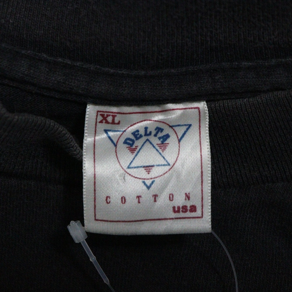 VINTAGE(ヴィンテージ) 90s VINTAGE THE Addams Family Fester アダムスファミリー プリント半袖Tシャツ カットソー ブラック