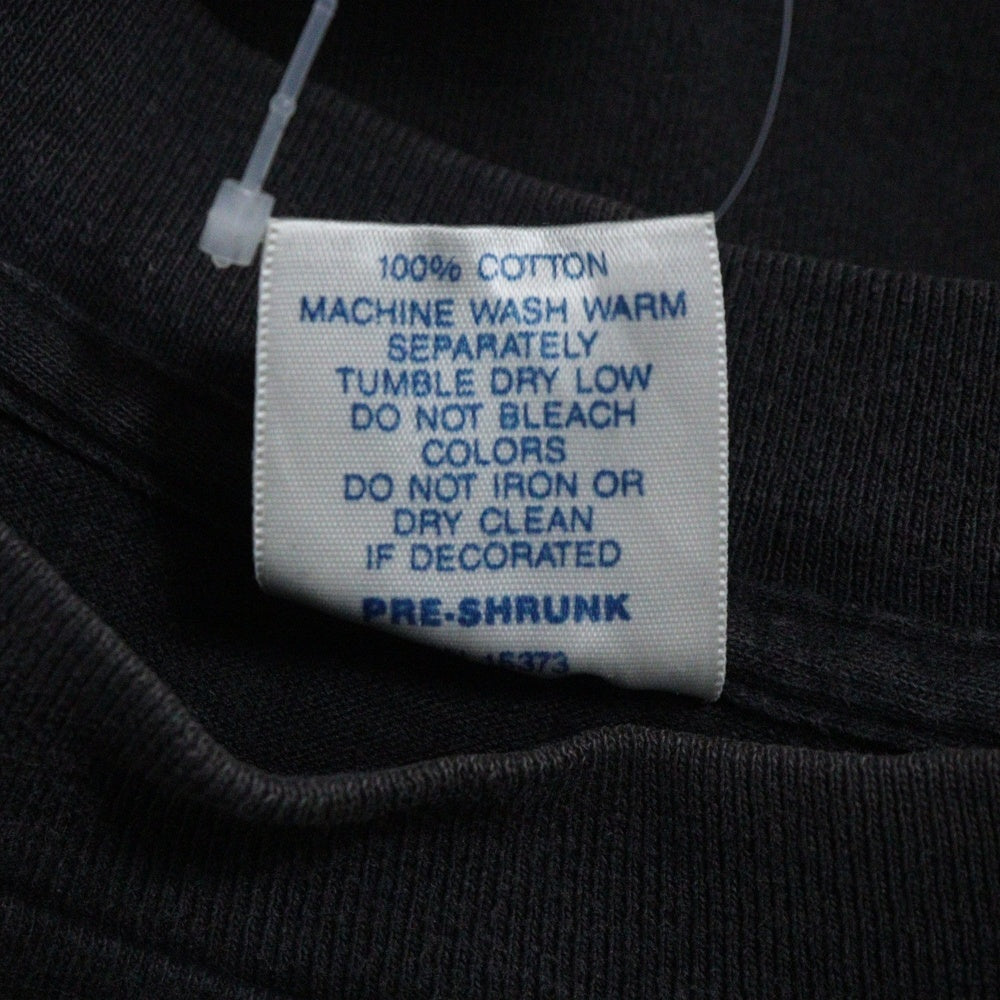 VINTAGE(ヴィンテージ) 90s VINTAGE THE Addams Family Fester アダムスファミリー プリント半袖Tシャツ カットソー ブラック