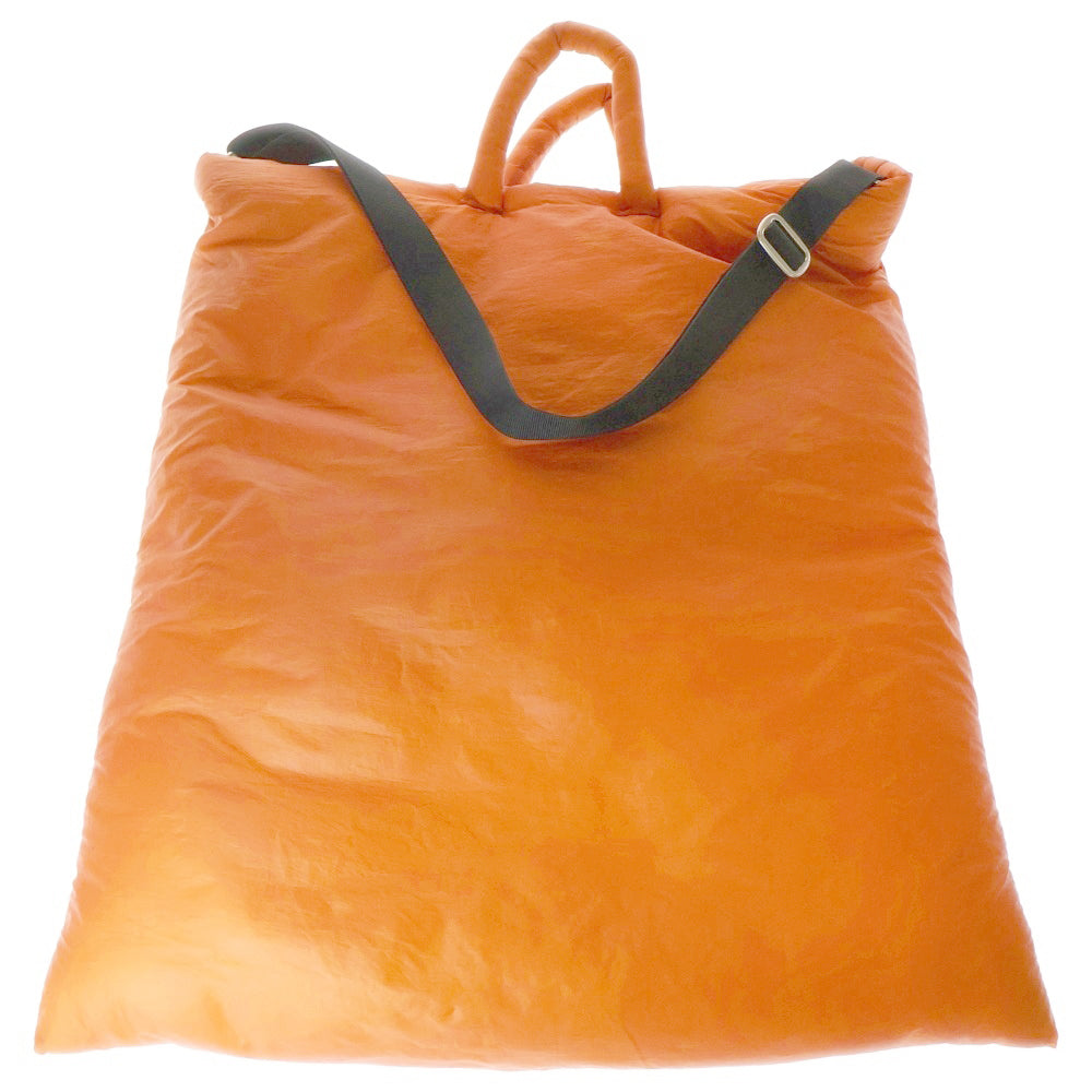 OUR LEGACY(アワーレガシー) BIG PILLOW TOTE Eld Rubberized Nylon A2238BE ビック ピロートート ナイロントートバック オレンジ