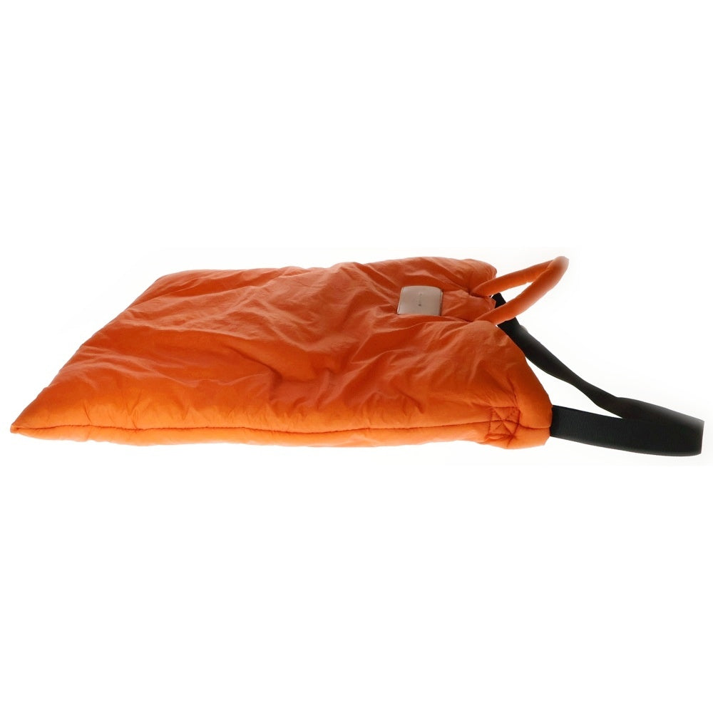 OUR LEGACY(アワーレガシー) BIG PILLOW TOTE Eld Rubberized Nylon A2238BE ビック ピロートート ナイロントートバック オレンジ