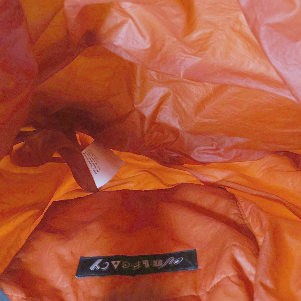 OUR LEGACY(アワーレガシー) BIG PILLOW TOTE Eld Rubberized Nylon A2238BE ビック ピロートート ナイロントートバック オレンジ