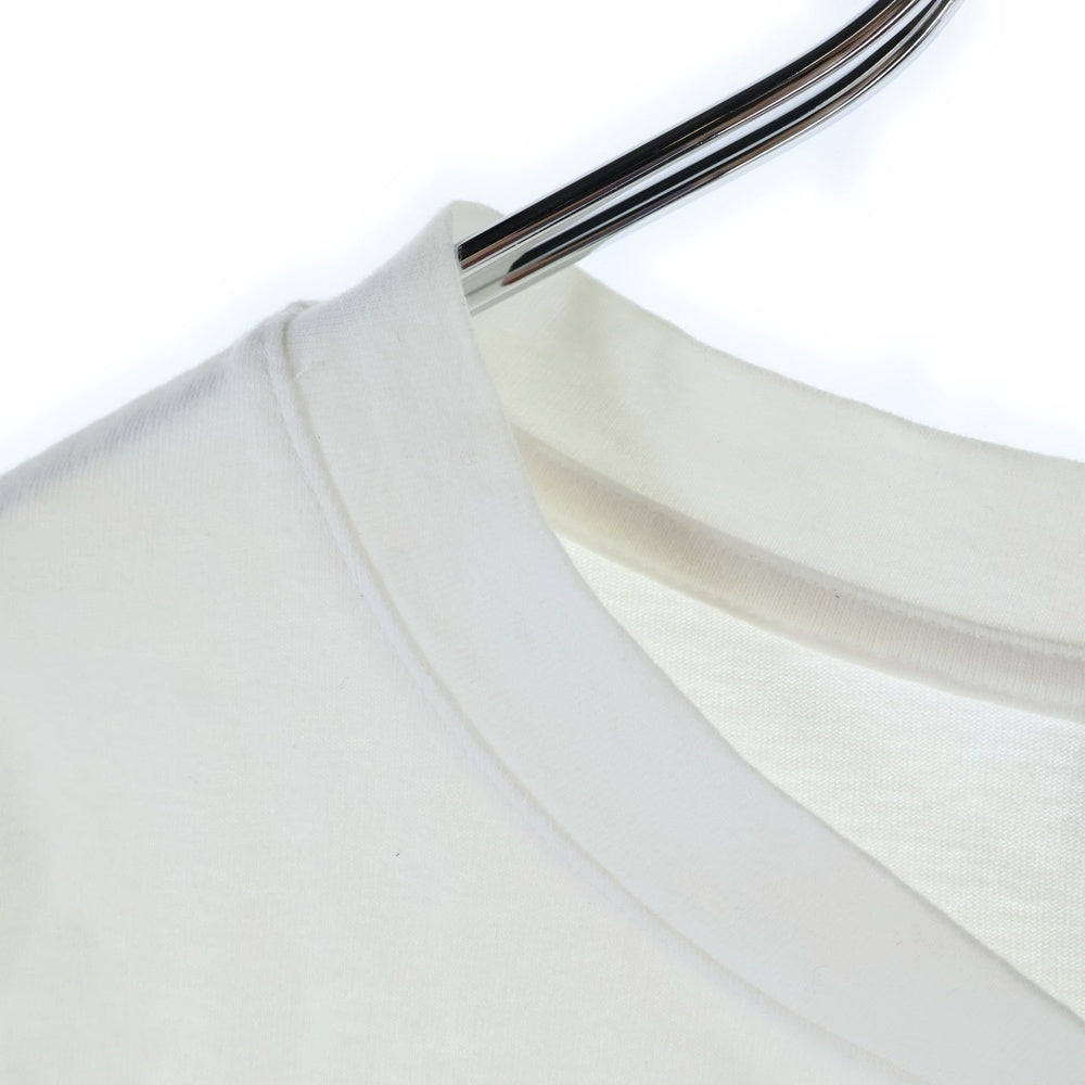 A.P.C(アーペーセー) PETITE RUE MADAME TEE 25082-1-93305 フロントロゴ刺繍 半袖Tシャツ カットソー ホワイト