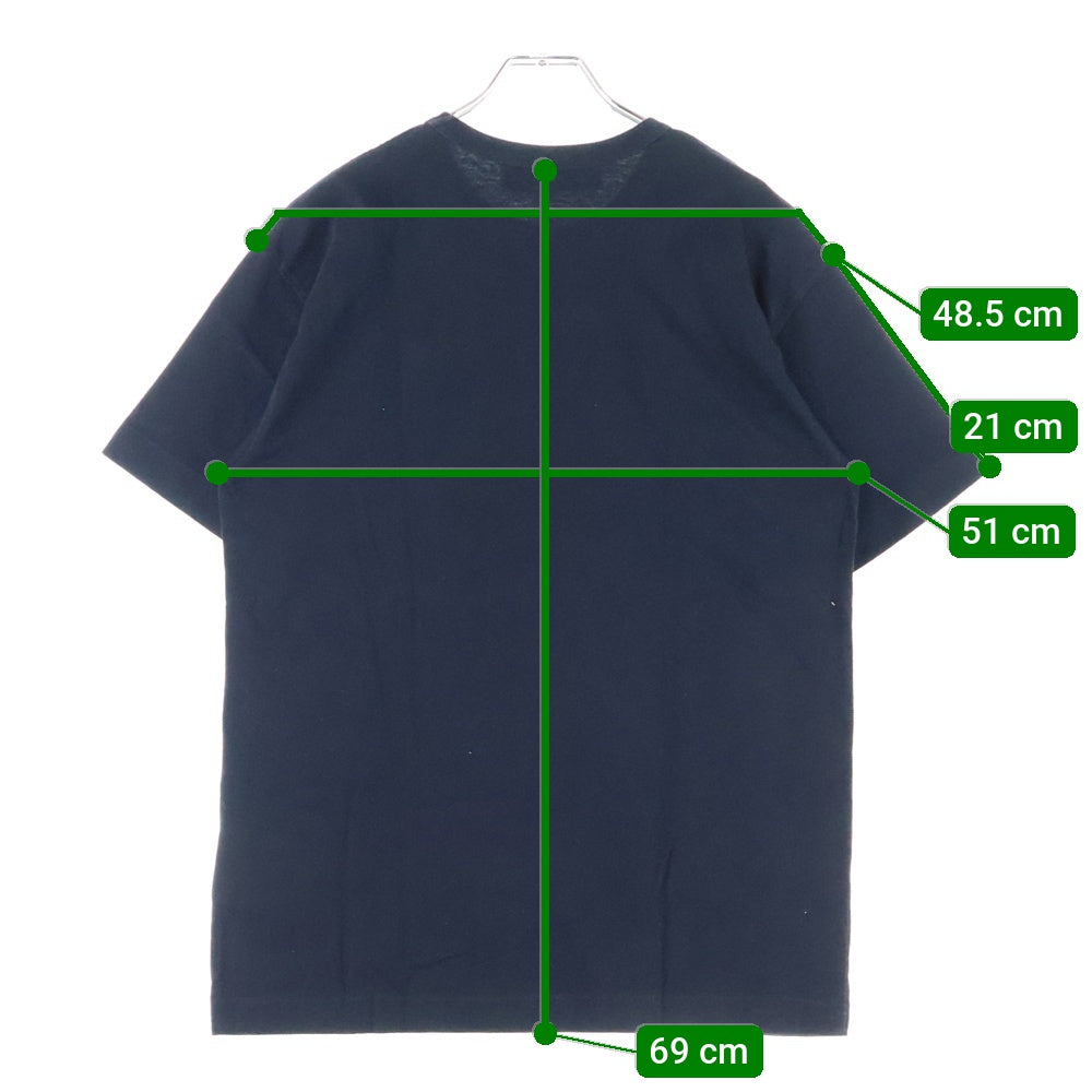 PLAY COMME des GARCONS(プレイコムデギャルソン) ハートロゴ 半袖Tシャツ カットソー AZ-T064 ブラック