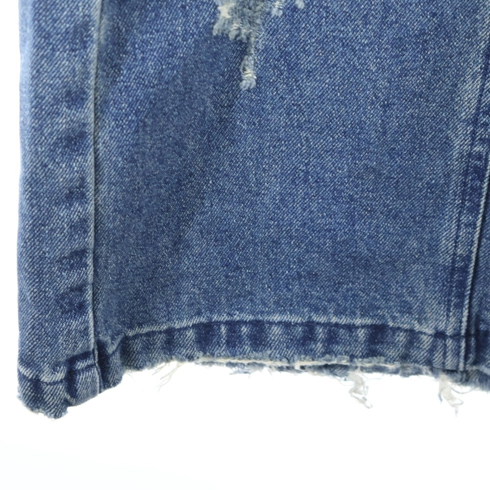 NO/FAITH STUDIOS(ノーフェイスストゥディオス) LAKE USED DUNE DENIM ダメージ加工デニム パンツ インディゴ