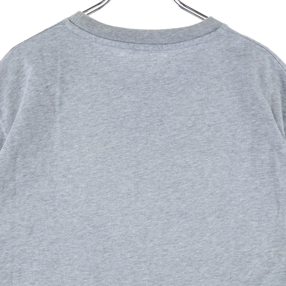 MAISON KITSUNE(メゾンキツネ) BILL REBHOLZ HANDWRITING EASY TEE JM00152KJ0035 フロントロゴ キツネプリント 半袖Tシャツ カットソー グレー