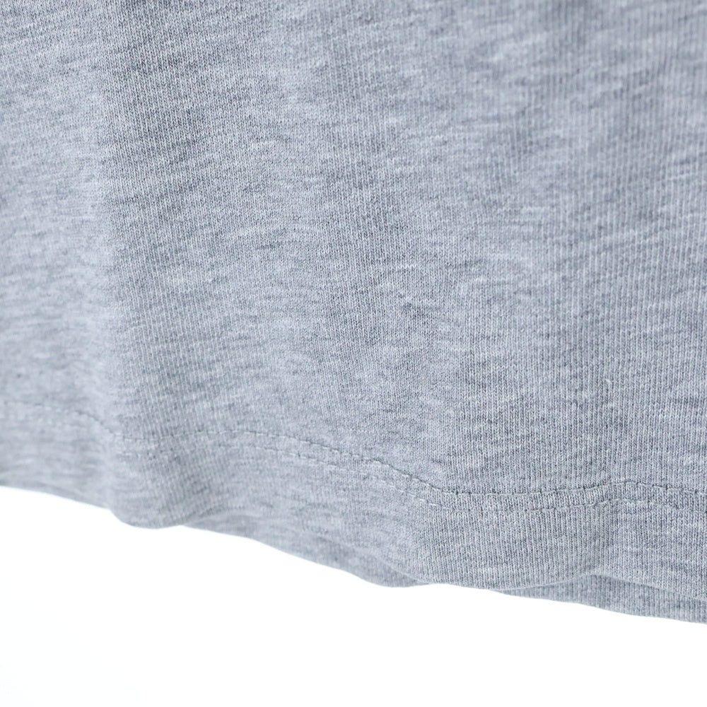 MAISON KITSUNE(メゾンキツネ) BILL REBHOLZ HANDWRITING EASY TEE JM00152KJ0035 フロントロゴ キツネプリント 半袖Tシャツ カットソー グレー