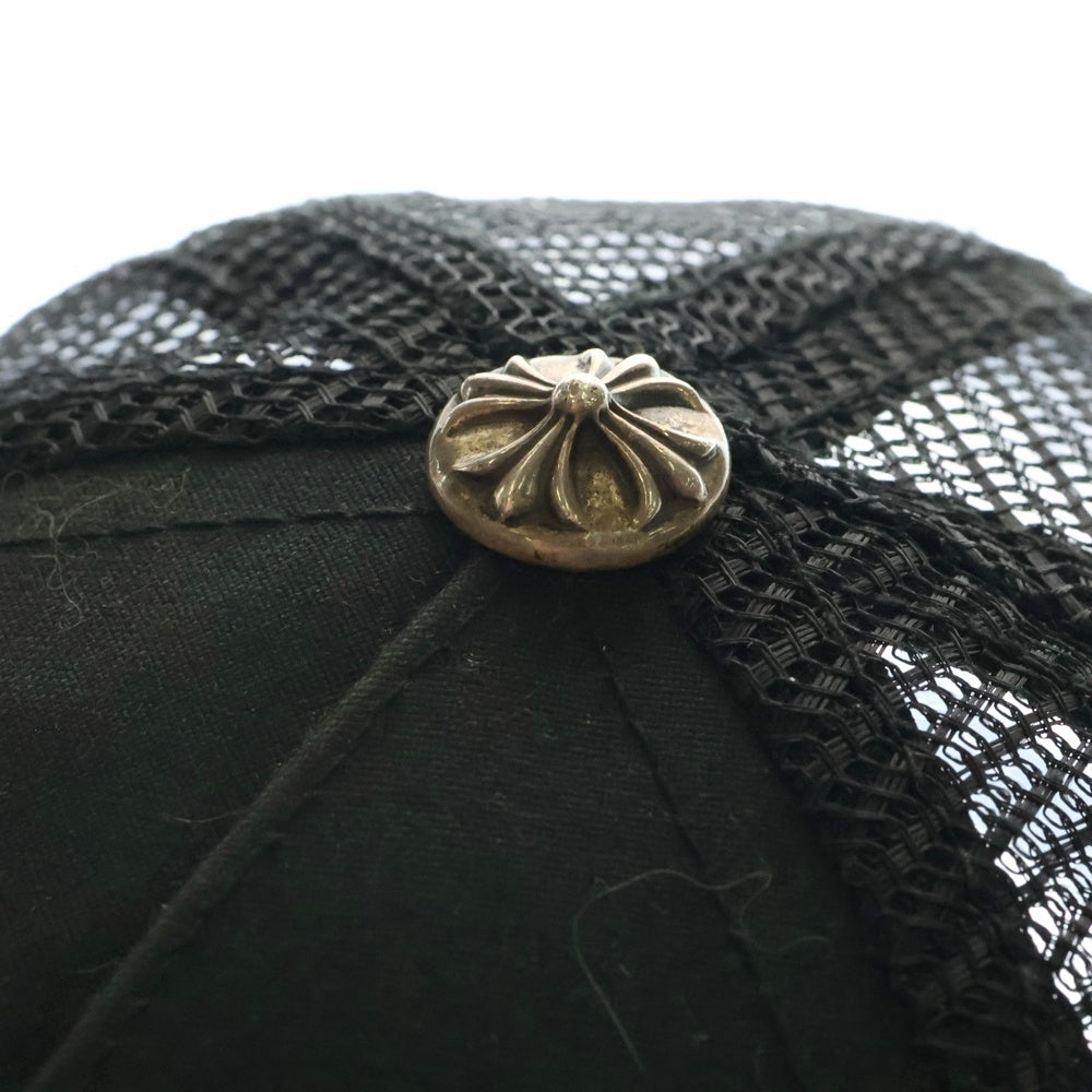 CHROME HEARTS(クロムハーツ) BS FLARE SCROLL LABEL BSフレア スクロールラベル メッシュキャップ 帽子 ブラック