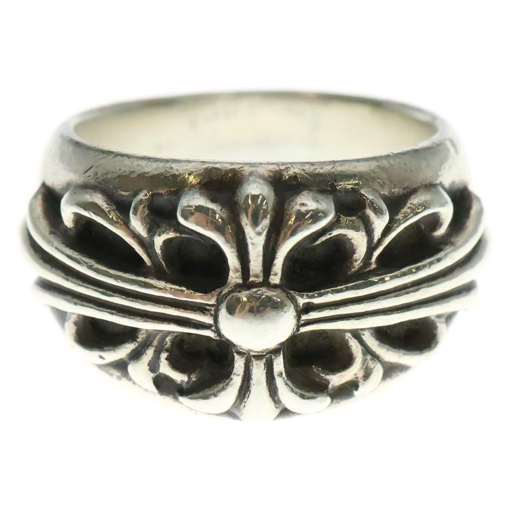 CHROME HEARTS(クロムハーツ) FLRL CRS フローラルクロス リング シルバー BCA346
