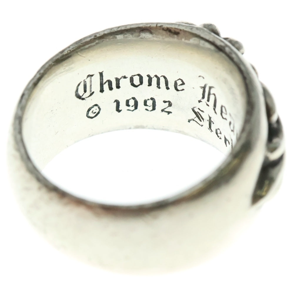 CHROME HEARTS(クロムハーツ) FLRL CRS フローラルクロス リング シルバー BCA346