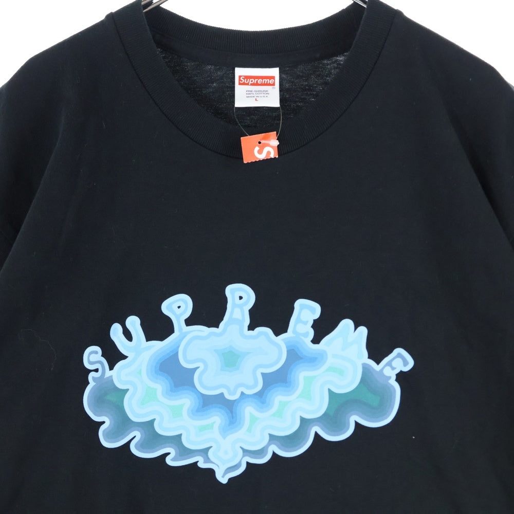 SUPREME(シュプリーム) 19SS Cloud Tee 200008242041 クラウド 半袖Tシャツ カットソー ブラック