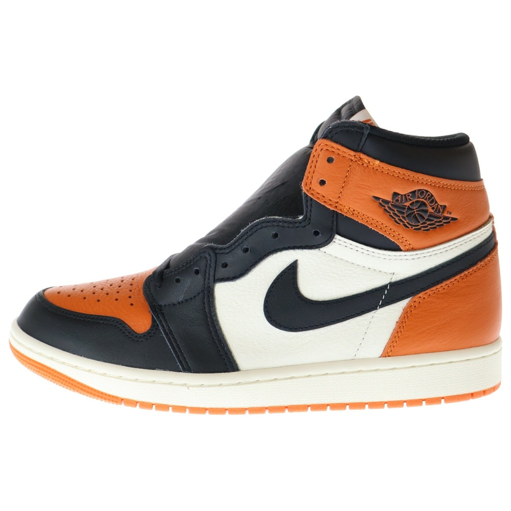 NIKE(ナイキ) AIR JORDAN 1 RETRO HIGH OG Shattered Backboard エアジョーダン1 レトロ シャッタードバックボード ハイカットスニーカー US9.5/27.5cm DZ5485-008