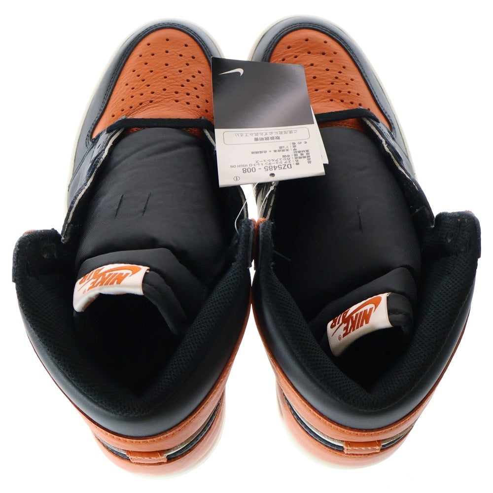 NIKE(ナイキ) AIR JORDAN 1 RETRO HIGH OG Shattered Backboard エアジョーダン1 レトロ シャッタードバックボード ハイカットスニーカー US9.5/27.5cm DZ5485-008