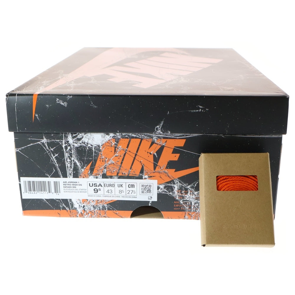 NIKE(ナイキ) AIR JORDAN 1 RETRO HIGH OG Shattered Backboard エアジョーダン1 レトロ シャッタードバックボード ハイカットスニーカー US9.5/27.5cm DZ5485-008