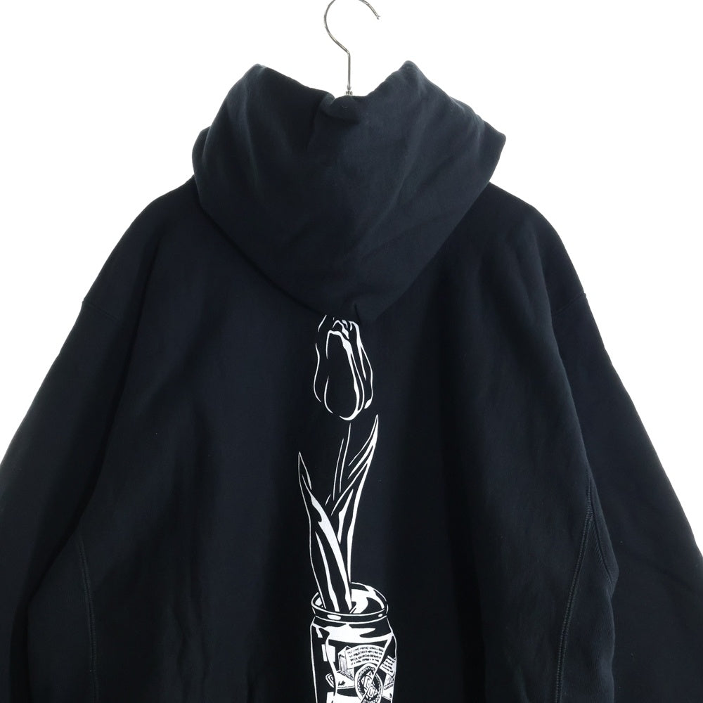 VERDY(ベルディ) ×CENTRAL CEE SYNA WORLD Wasted Youth OTUMO PLAZA Hoodie セントラルシー シナワールド プルオーバー パーカー オツモプラザ ブラック