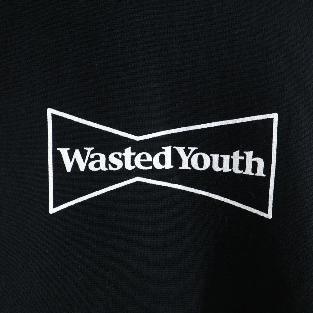 VERDY(ベルディ) ×CENTRAL CEE SYNA WORLD Wasted Youth OTUMO PLAZA Hoodie セントラルシー シナワールド プルオーバー パーカー オツモプラザ ブラック