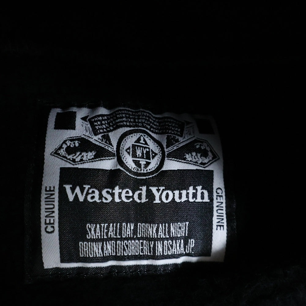 VERDY(ベルディ) ×CENTRAL CEE SYNA WORLD Wasted Youth OTUMO PLAZA Hoodie セントラルシー シナワールド プルオーバー パーカー オツモプラザ ブラック