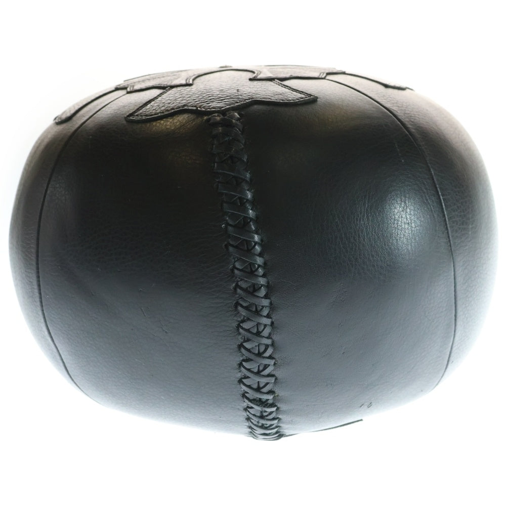 CHROME HEARTS(クロムハーツ) Medicine Ball Smallメディシンボール 小 オールレザー CHプラス クロスパッチ