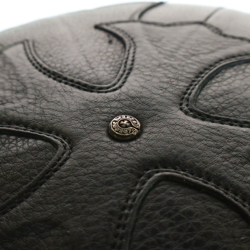 CHROME HEARTS(クロムハーツ) Medicine Ball Smallメディシンボール 小 オールレザー CHプラス クロスパッチ