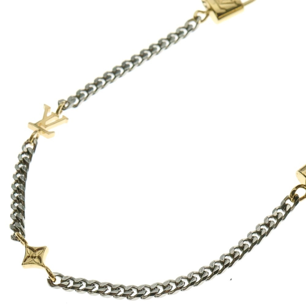 LOUIS VUITTON(ルイヴィトン) 21SS キーロック ロゴデザイン ネックレスチェーン M00347 シルバー