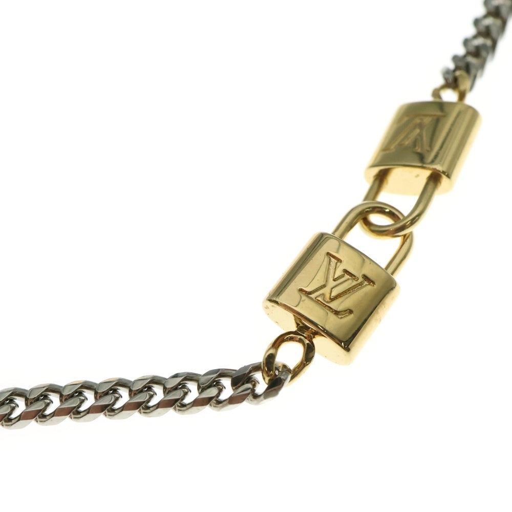 LOUIS VUITTON(ルイヴィトン) 21SS キーロック ロゴデザイン ネックレスチェーン M00347 シルバー