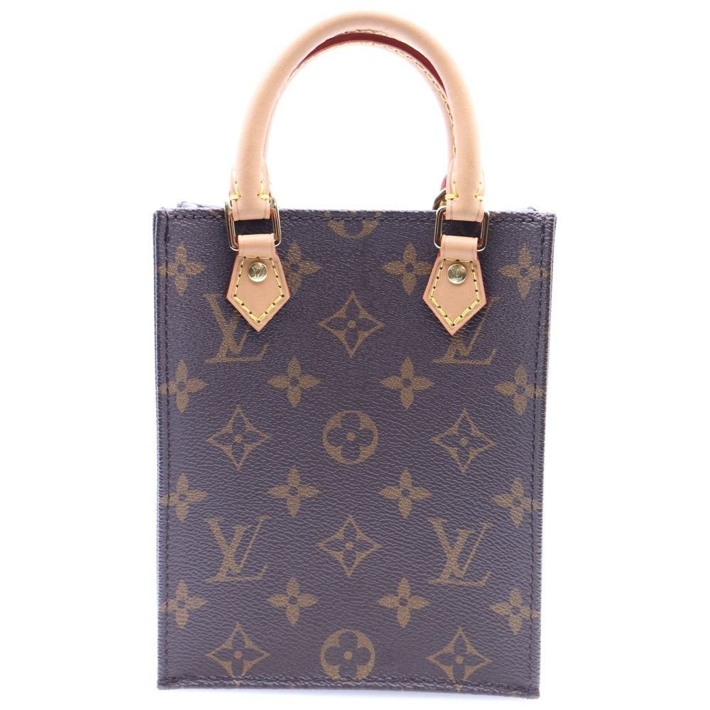 LOUIS VUITTON(ルイヴィトン) プティット サックプラ モノグラム 2WAY ショルダーバッグ M69442 ブラウン